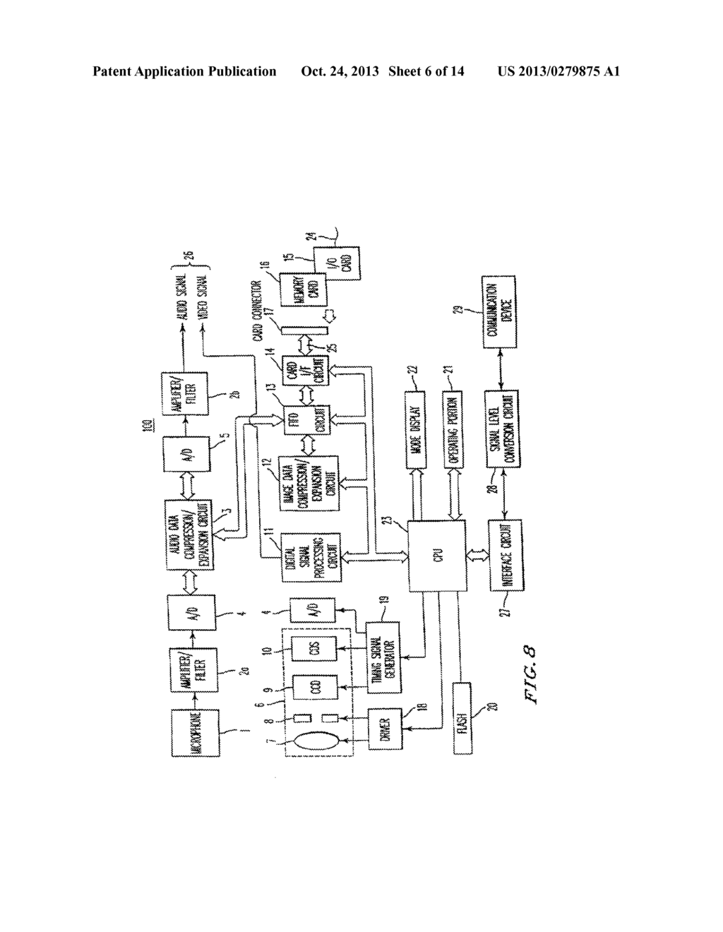 DIGITAL CAMERA WHICH DETECTS A CONNECTION TO AN EXTERNAL DEVICE - diagram, schematic, and image 07