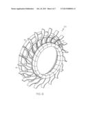 AXIALLY-SPLIT RADIAL TURBINE diagram and image