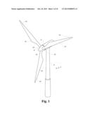 WIND TURBINE BLADE WITH CROSS-SECTIONAL SENSORS diagram and image