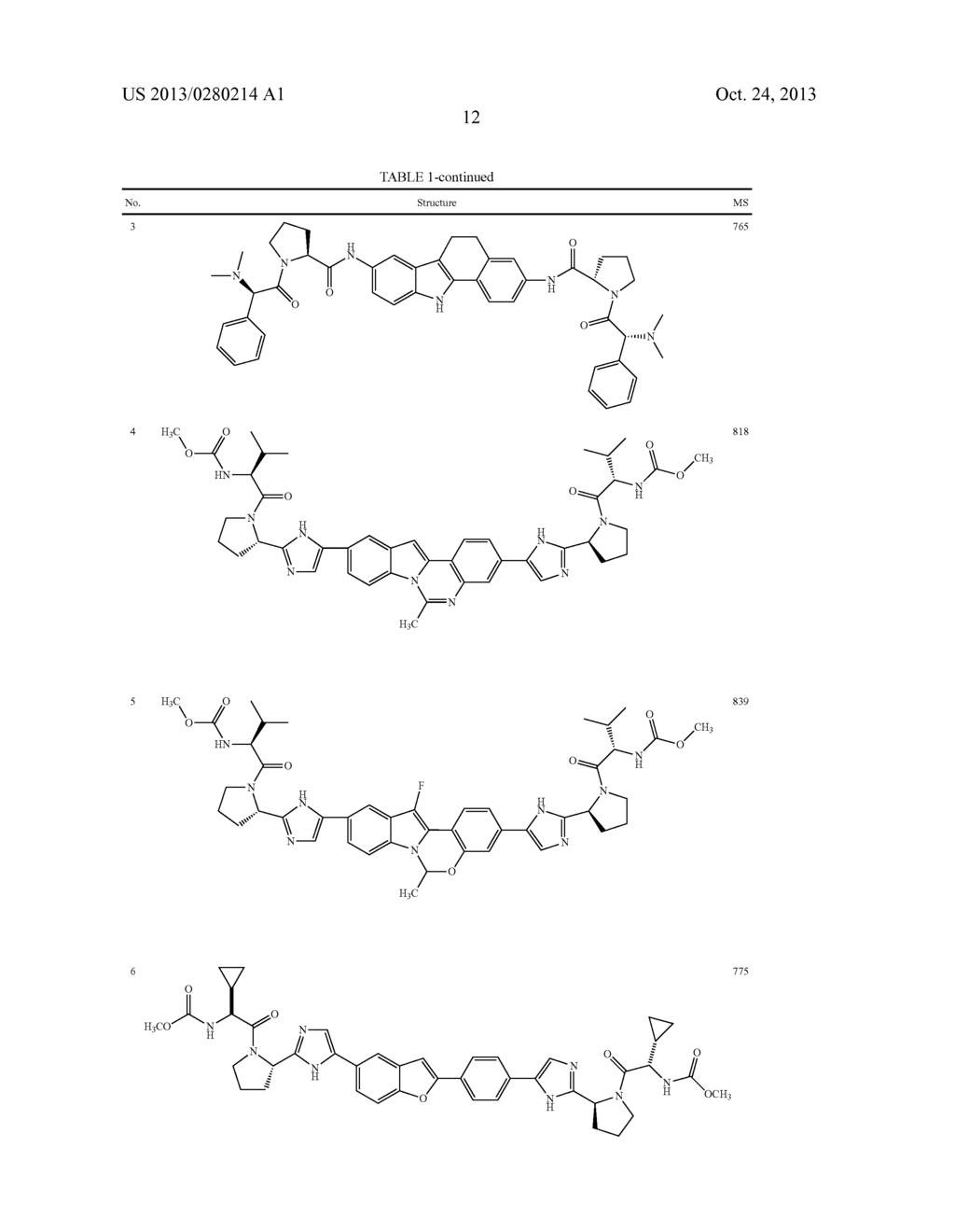 POLYCYCLIC HETEROCYCLE DERIVATIVES AND METHODS OF USE THEREOF FOR THE     TREATMENT OF VIRAL DISEASES - diagram, schematic, and image 19