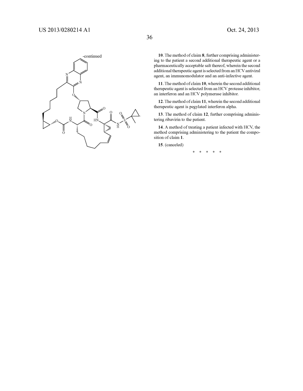 POLYCYCLIC HETEROCYCLE DERIVATIVES AND METHODS OF USE THEREOF FOR THE     TREATMENT OF VIRAL DISEASES - diagram, schematic, and image 43