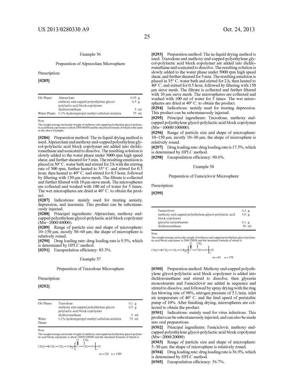 MICROSPHERE DRUG CARRIER, PREPARATION METHOD, COMPOSITION AND USE THEREOF - diagram, schematic, and image 61