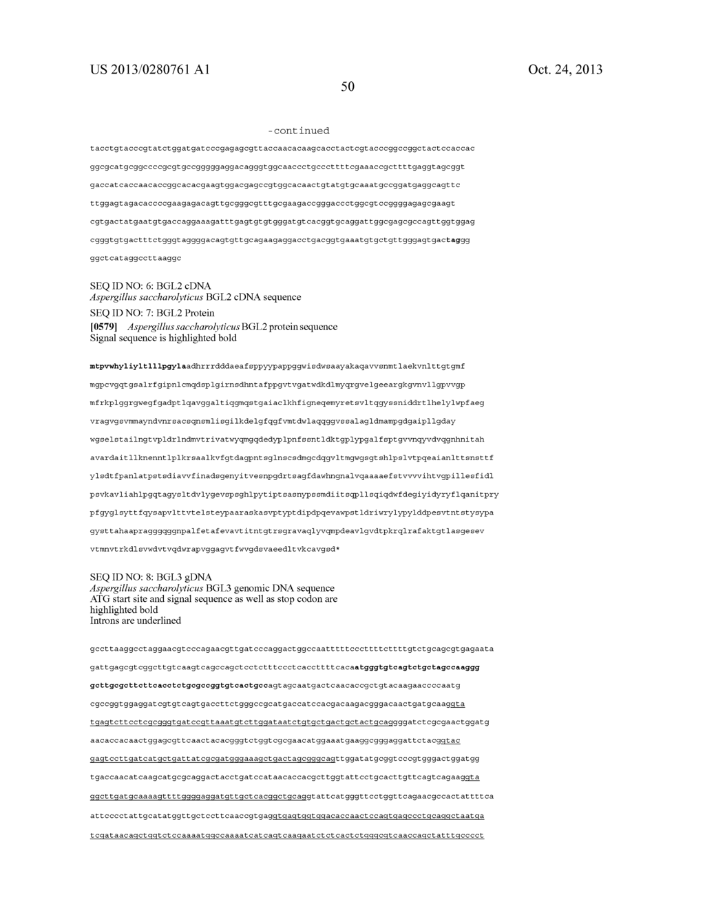 ASPERGILLUS CONTAINING BETA-GLUCOSIDASE, BETA-GLUCOSIDASES AND NUCLEIC     ACIDS ENCODING THE SAME - diagram, schematic, and image 97