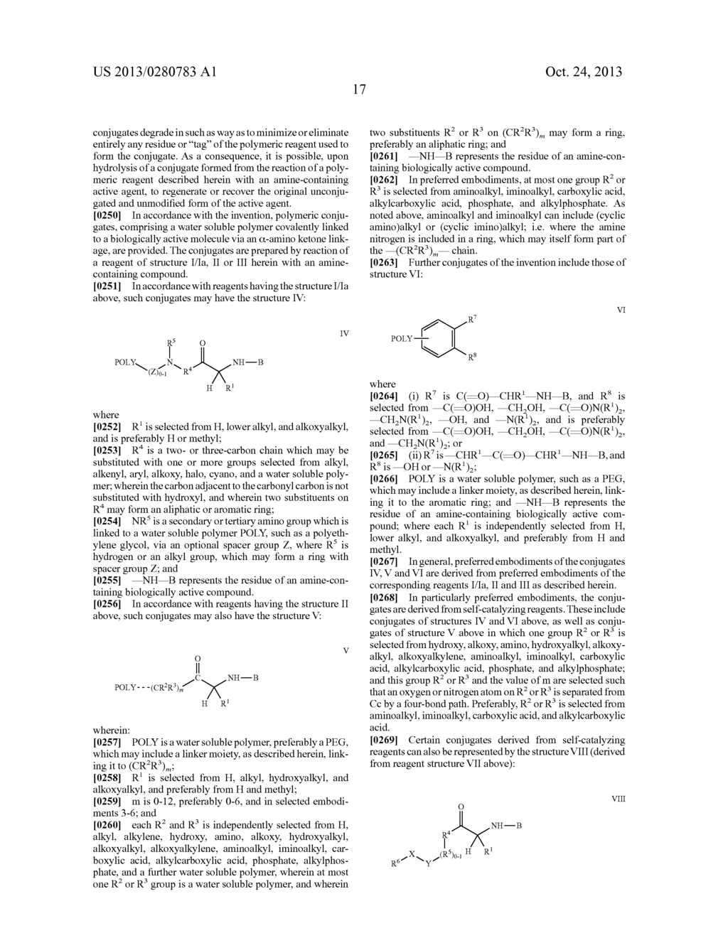 POLYMERIC ALPHA-HYDROXY ALDEHYDE AND KETONE REAGENTS AND CONJUGATION     METHOD - diagram, schematic, and image 24