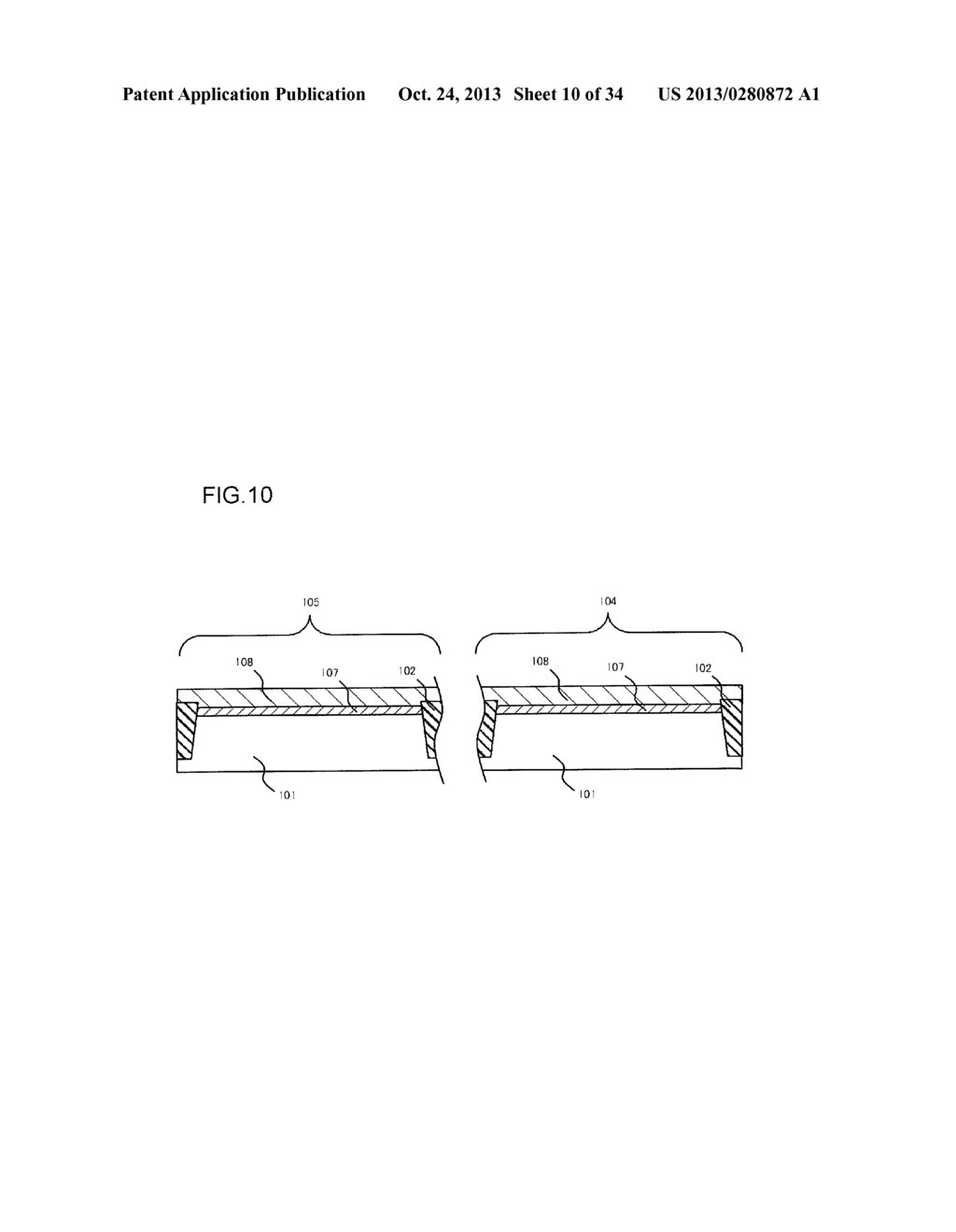 SEMICONDUCTOR DEVICE INCLUDING WORK FUNCTION ADJUSTING ELEMENT, AND METHOD     OF MANUFACTURING THE SAME - diagram, schematic, and image 11