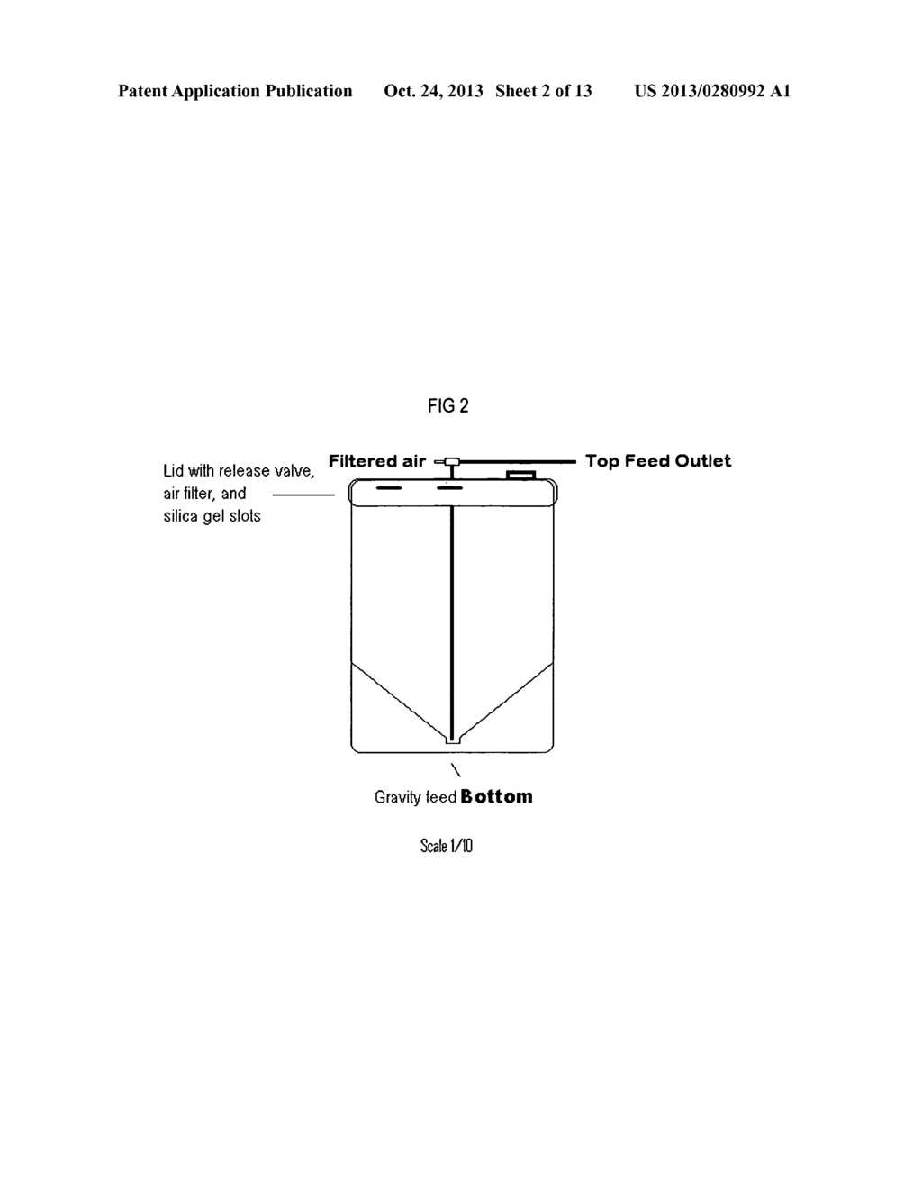 Food Grade USDA Abrasive Media System - diagram, schematic, and image 03