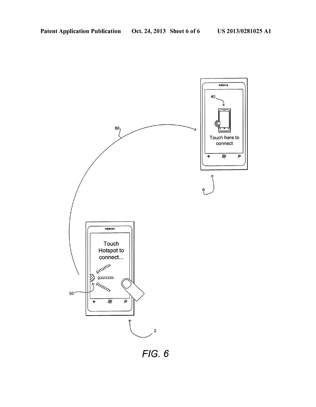 FACILITATING THE INITIATION OF A WIRELESS COMMUNICATION SESSION - diagram, schematic, and image 07