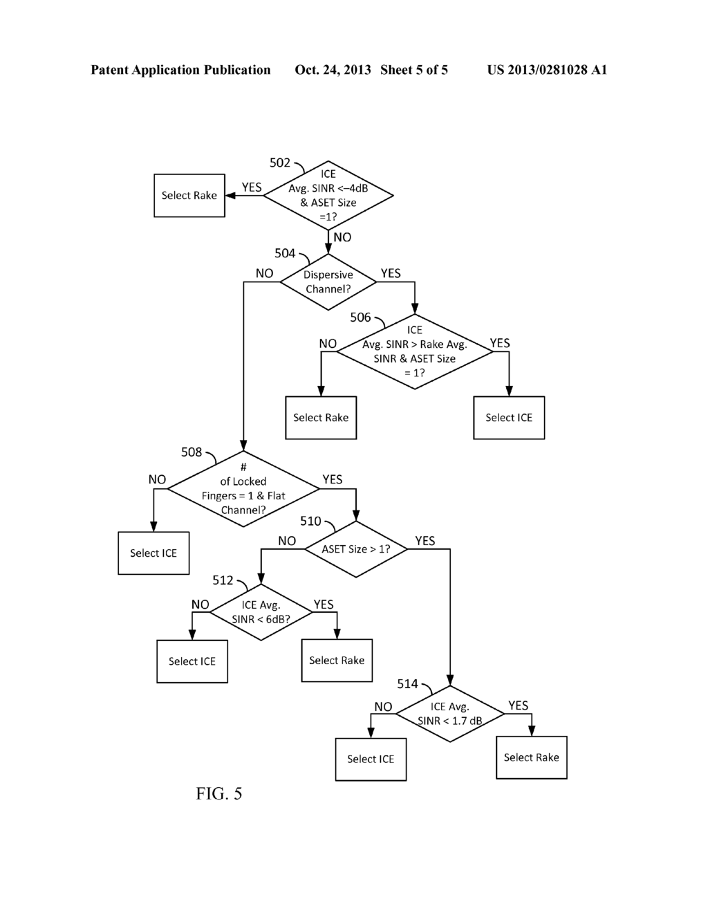 APPARATUS AND METHOD FOR SELECTION BETWEEN RECEIVERS IN A WIRELESS     COMMUNICATION SYSTEM - diagram, schematic, and image 06