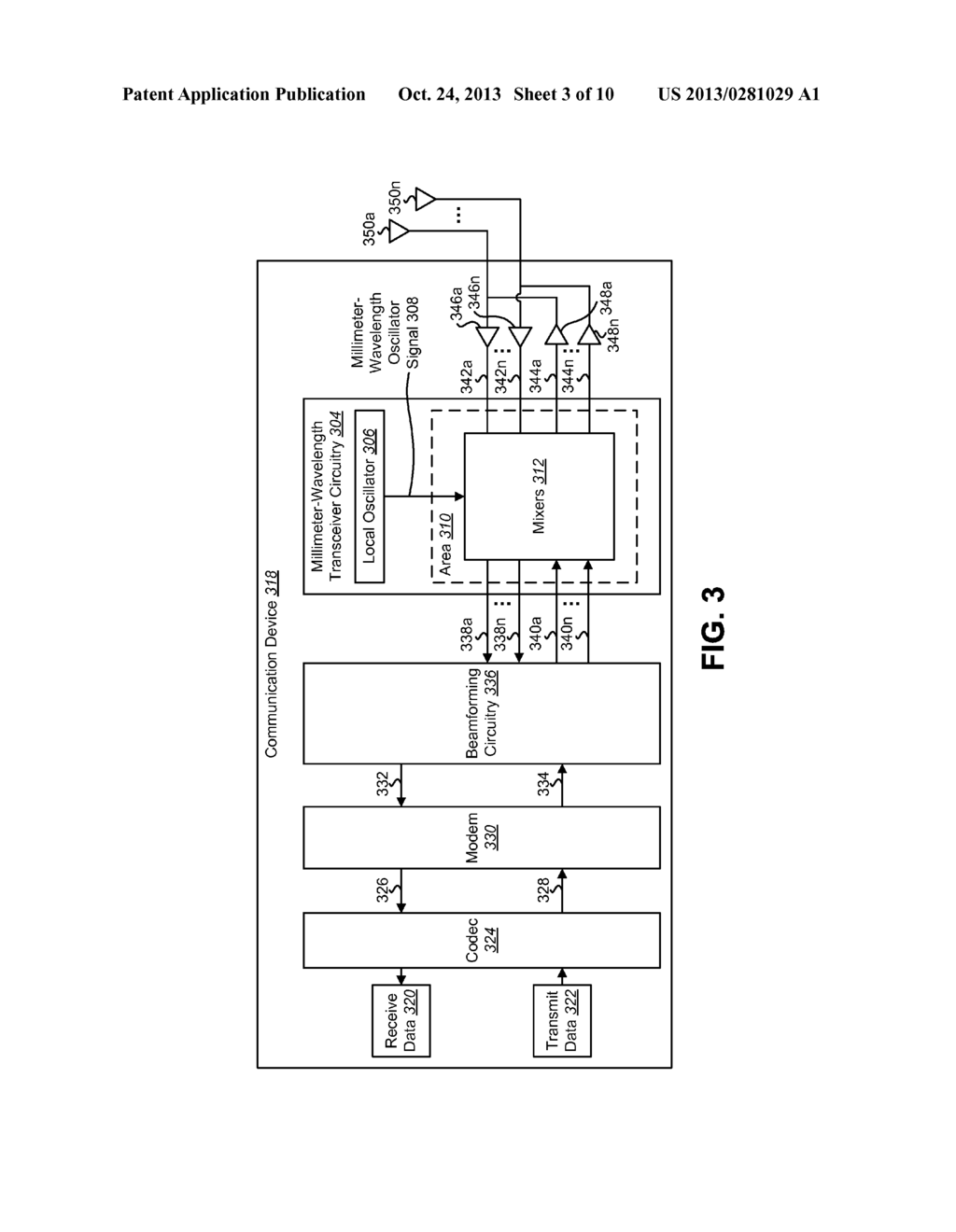 INTEGRATED CIRCUIT FOR MIXING MILLIMETER-WAVELENGTH SIGNALS - diagram, schematic, and image 04