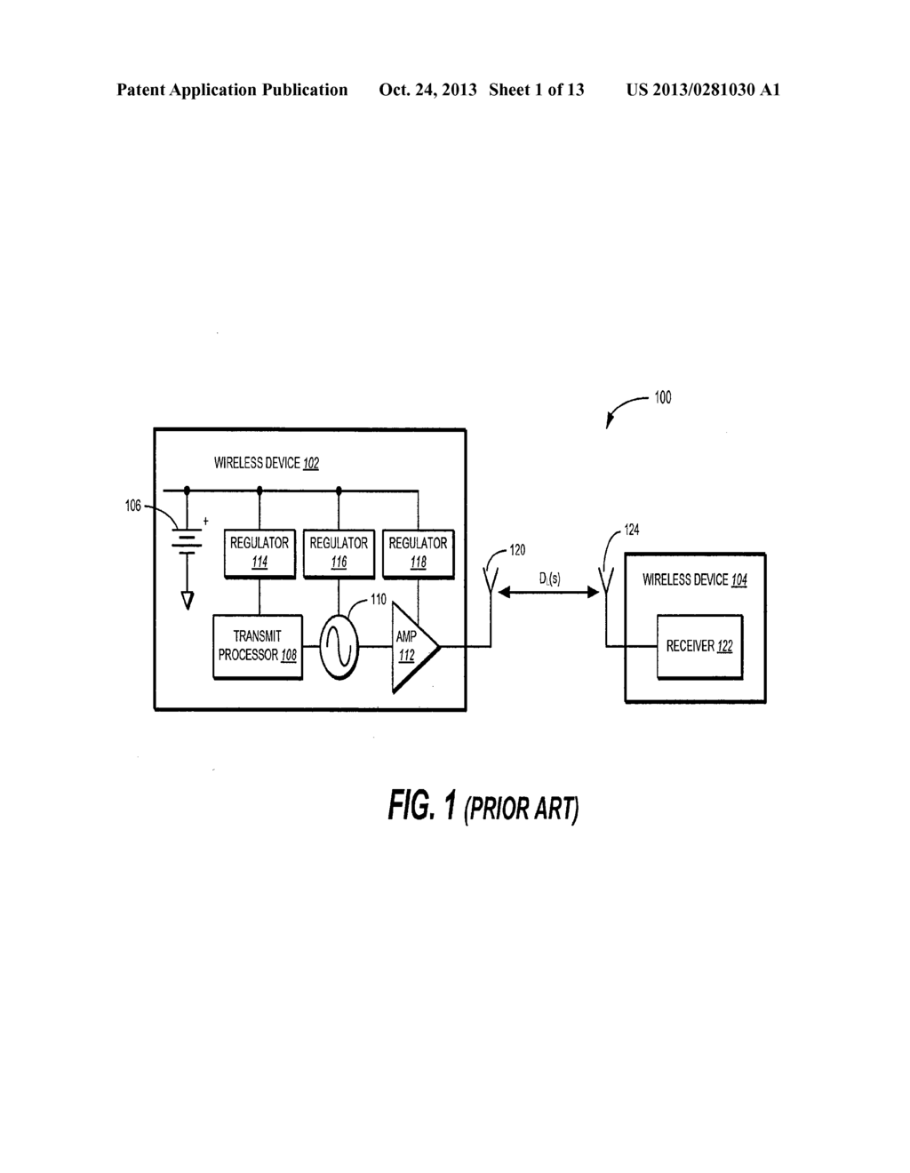 METHOD AND APPARATUS FOR ENHANCING THE POWER EFFICIENCY OF WIRELESS     COMMUNICATION DEVICES - diagram, schematic, and image 02