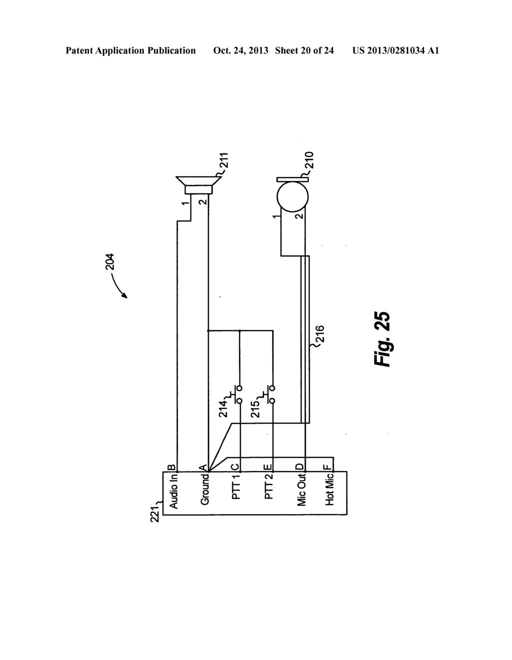 Integrated Telecommunications Handset - diagram, schematic, and image 21