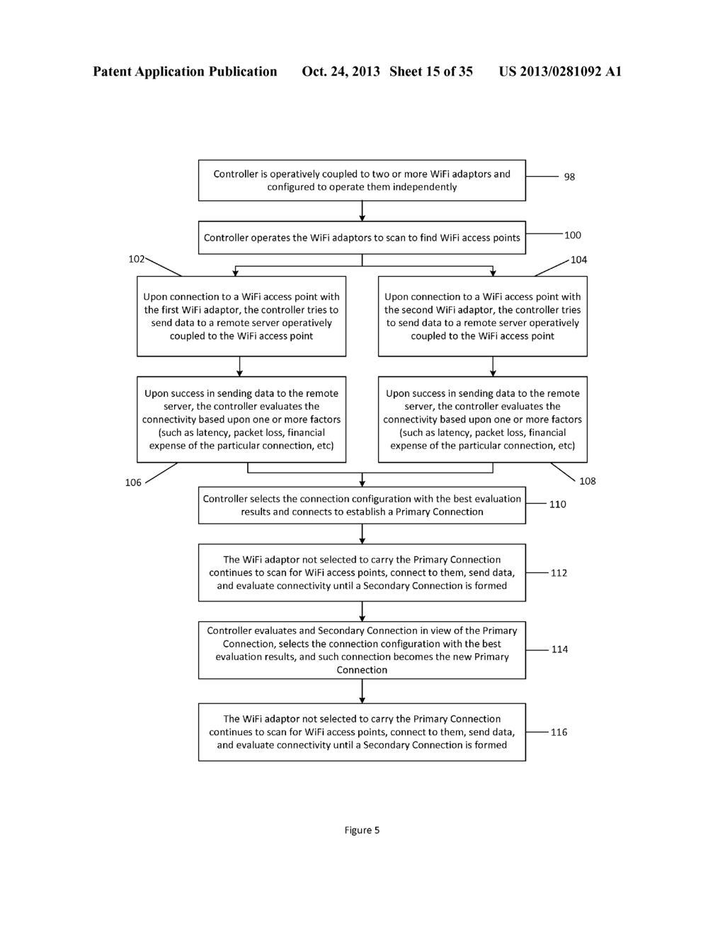 METHOD FOR WIRELESS CONNECTIVITY CONTINUITY AND QUALITY - diagram, schematic, and image 16