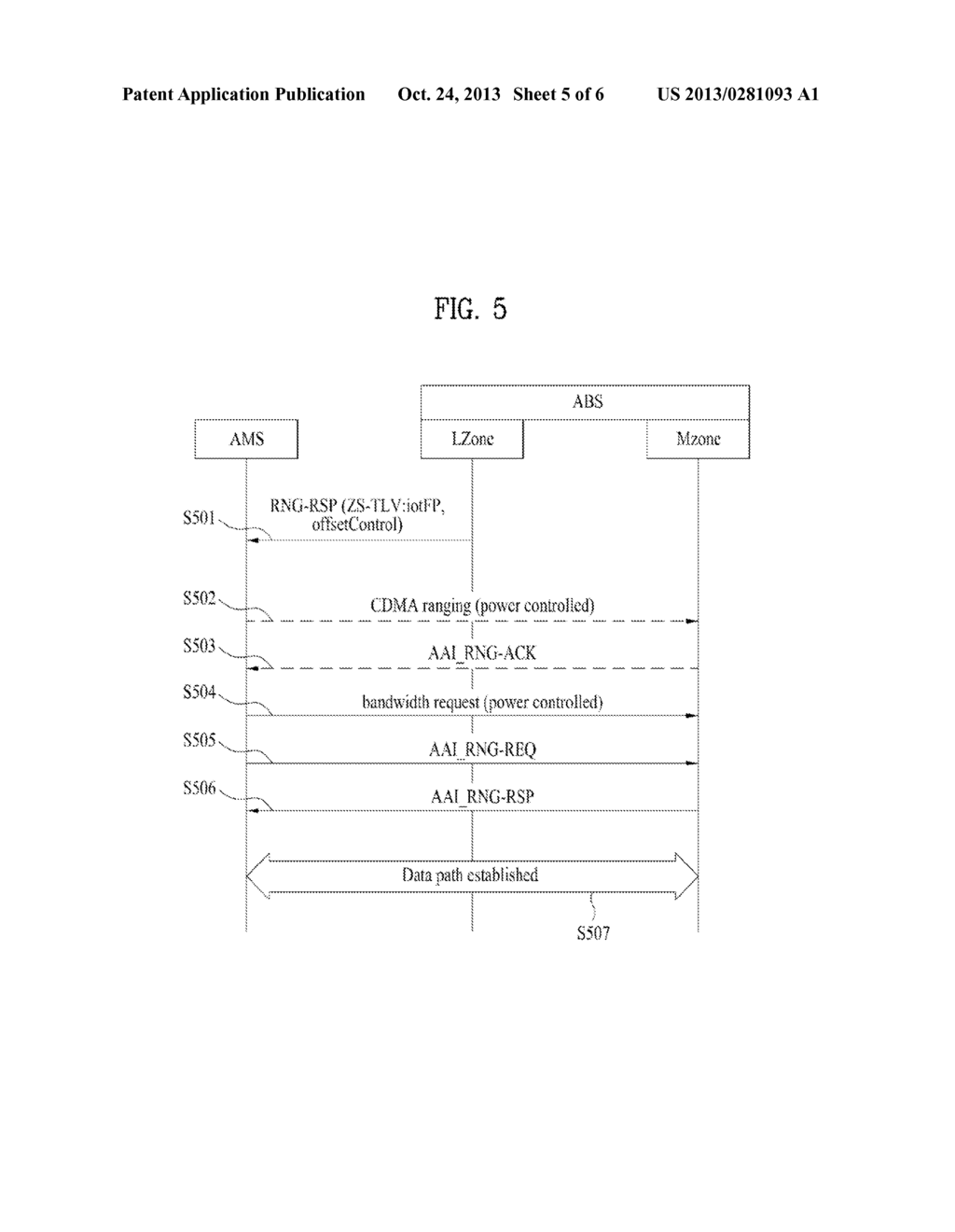 METHOD FOR CONTROLLING UPLINK POWER IN A BROADBAND WIRELESS ACCESS SYSTEM - diagram, schematic, and image 06