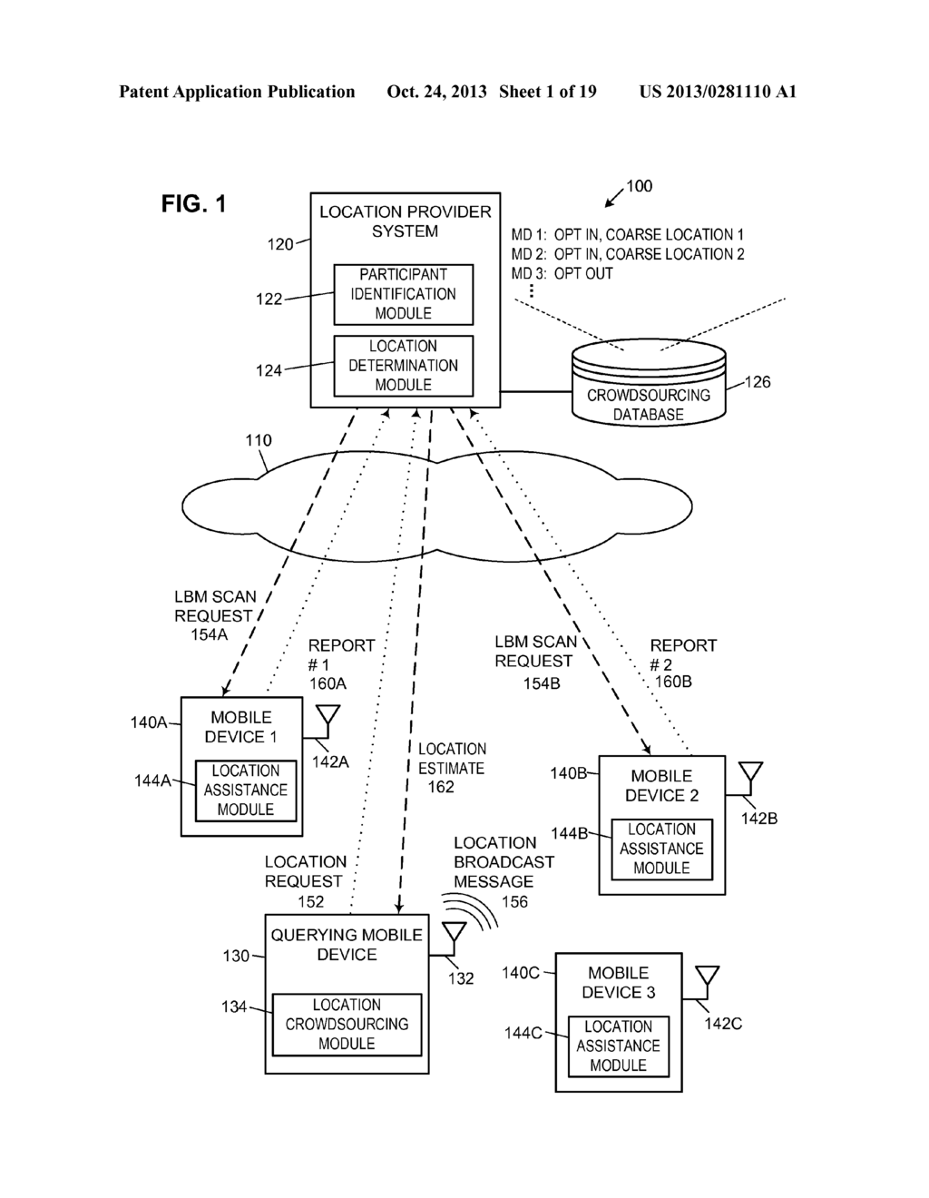 USING PEER DEVICES TO LOCATE A MOBILE DEVICE - diagram, schematic, and image 02