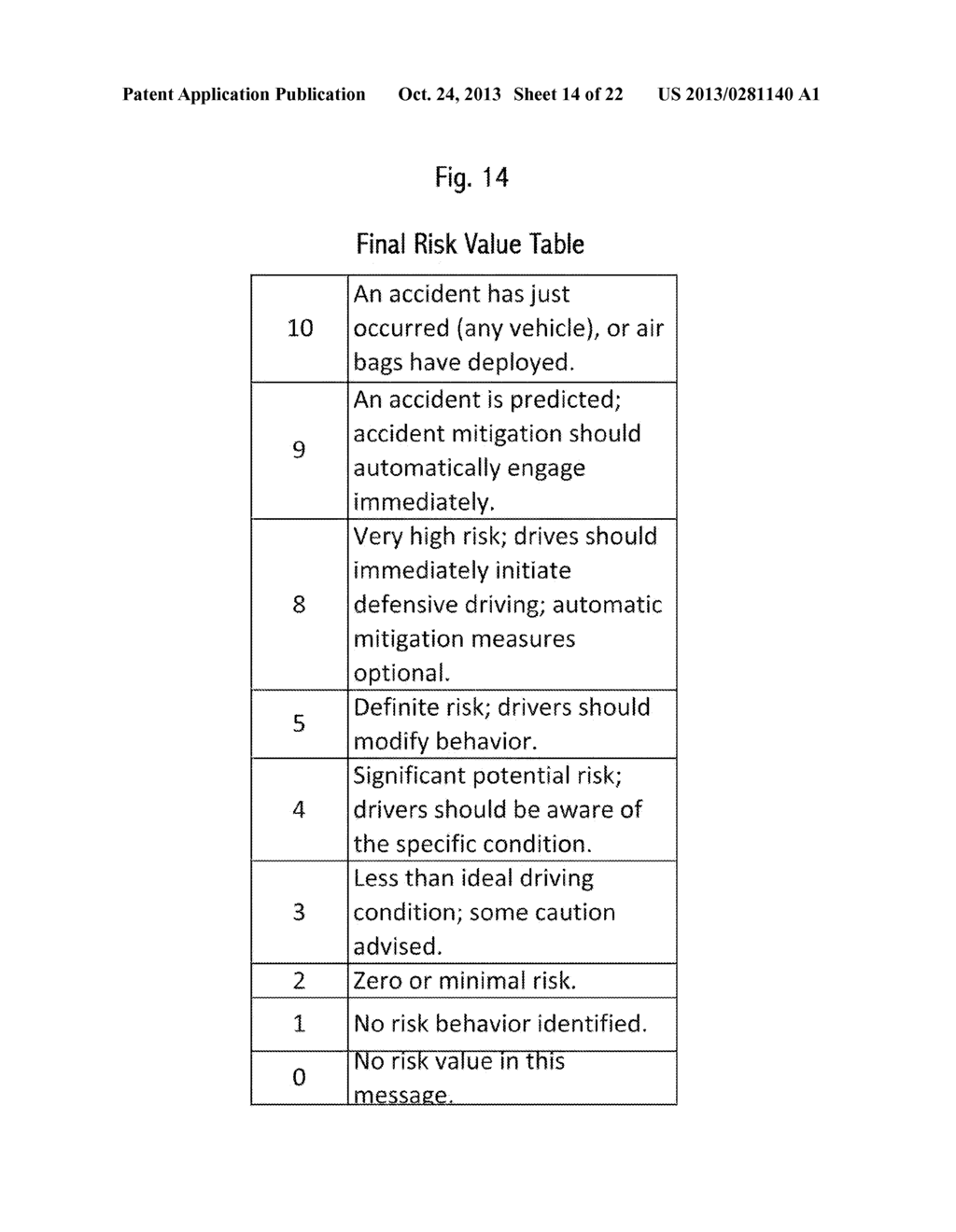 VEHICLE-TO-VEHICLE ANTI-COLLISION SYSTEM AND METHOD USING POWER LEVELS - diagram, schematic, and image 15