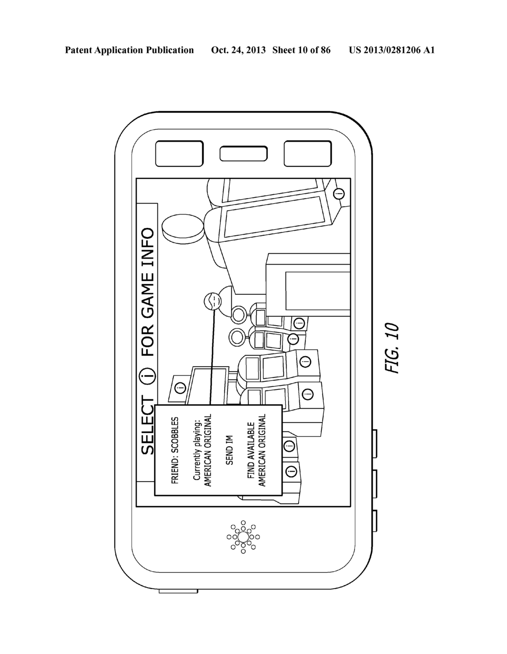 System and Method for Augmented Reality Gaming - diagram, schematic, and image 11