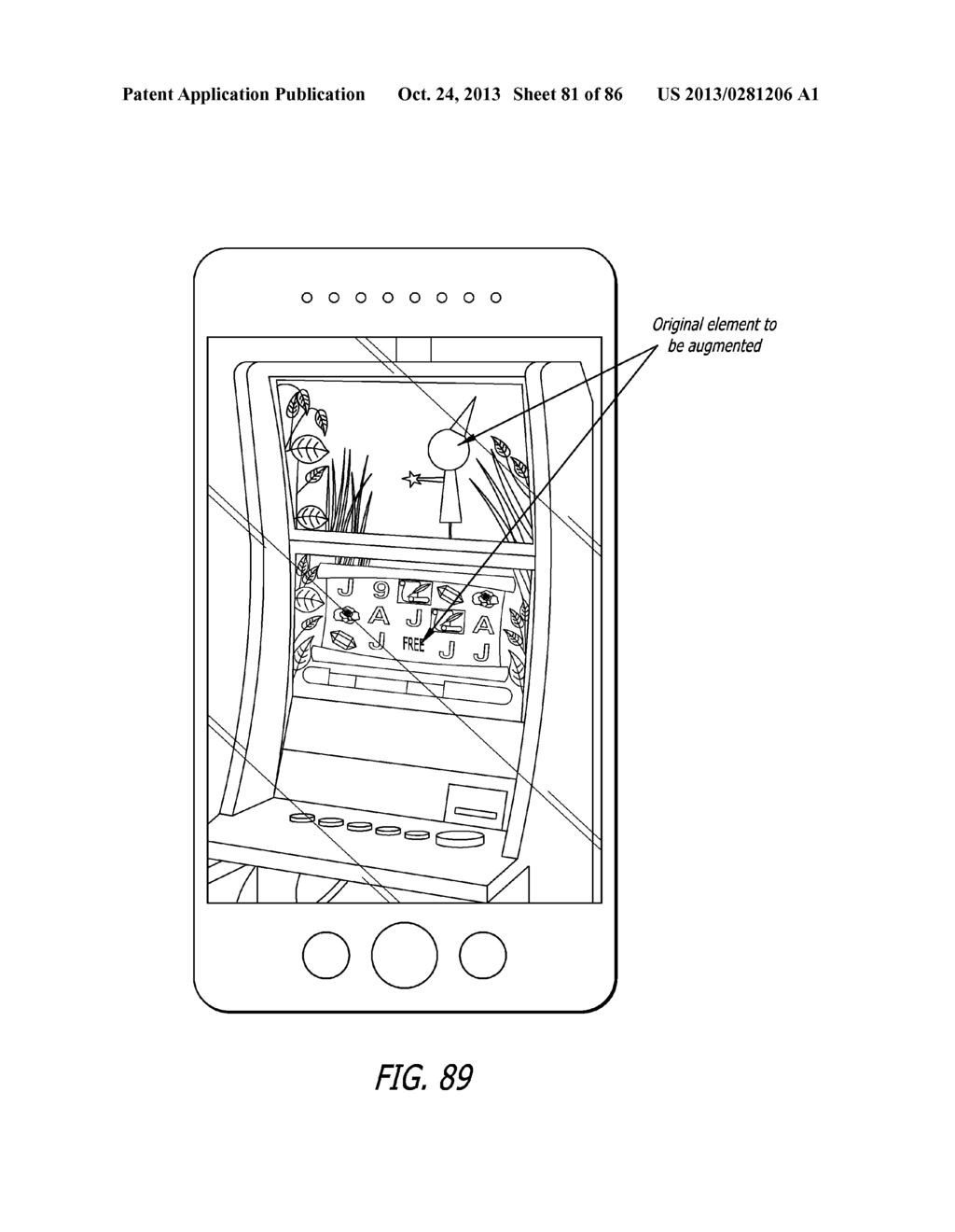 System and Method for Augmented Reality Gaming - diagram, schematic, and image 82