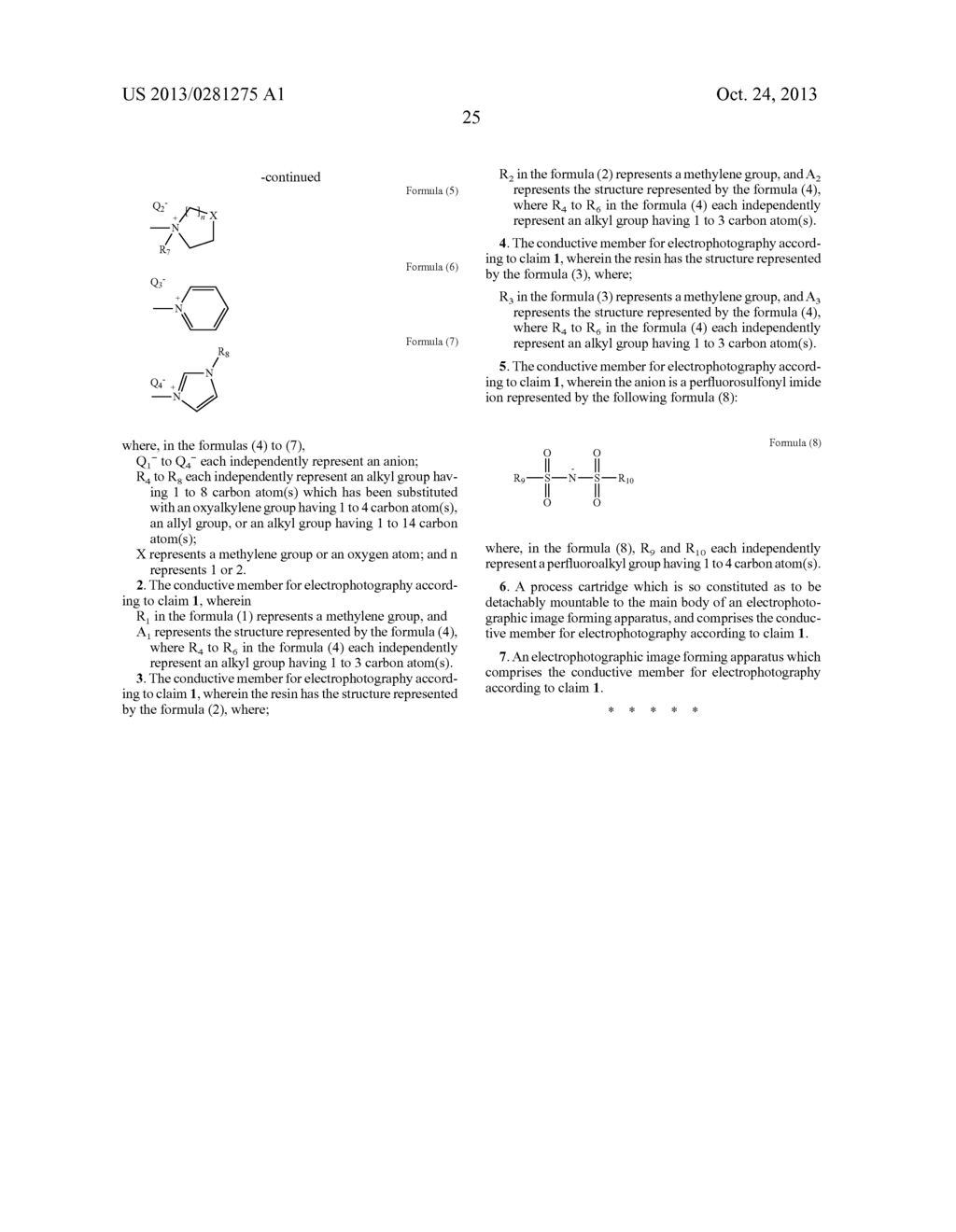 ELECTRICALLY CONDUCTING MEMBER FOR ELECTROPHOTOGRAPHY, PROCESS CARTRIDGE     AND ELECTROPHOTOGRAPHIC IMAGE FORMING APPARATUS - diagram, schematic, and image 28