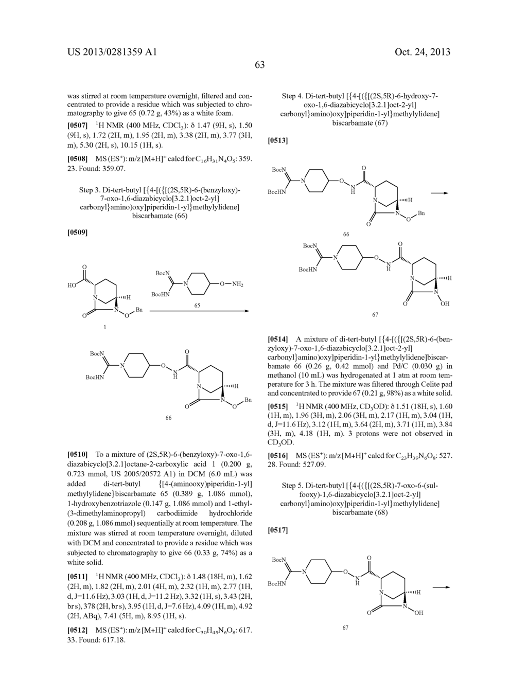NEW BICYCLIC COMPOUNDS AND THEIR USE AS ANTIBACTERIAL AGENTS AND     BETA-LACTAMASE INHIBITORS - diagram, schematic, and image 64