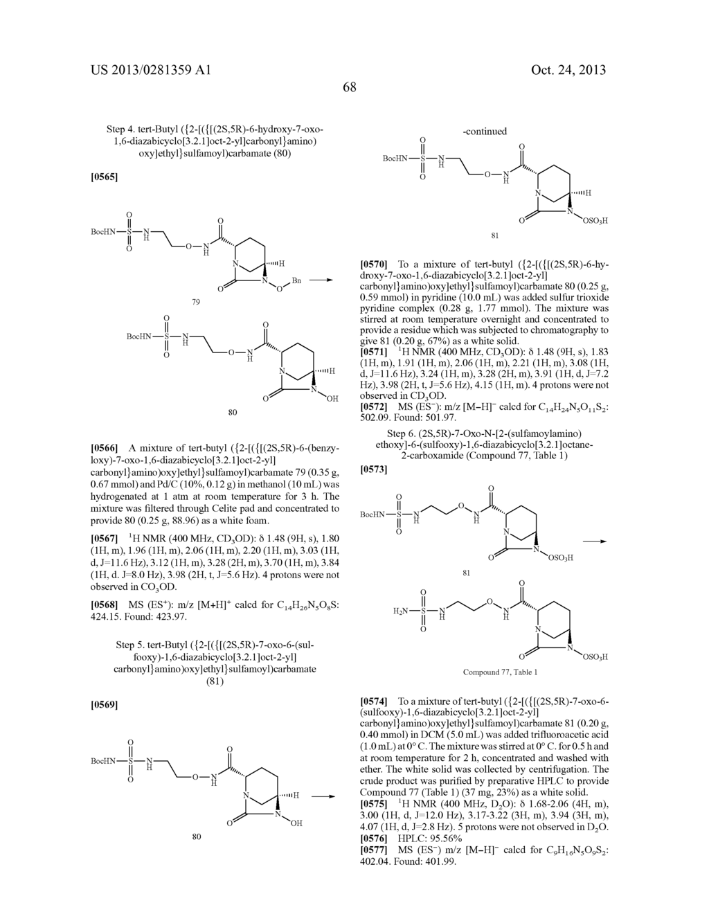 NEW BICYCLIC COMPOUNDS AND THEIR USE AS ANTIBACTERIAL AGENTS AND     BETA-LACTAMASE INHIBITORS - diagram, schematic, and image 69