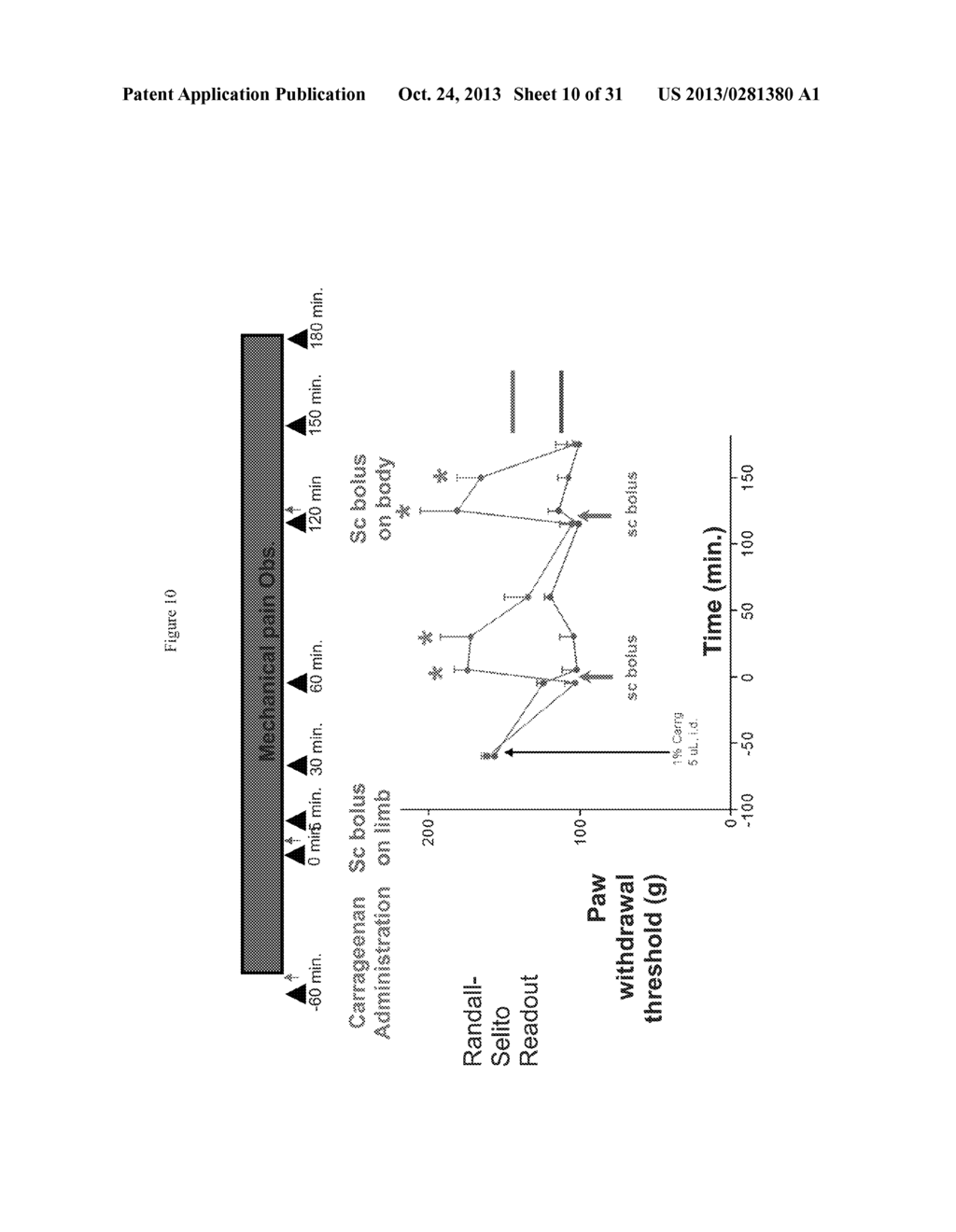 METHODS OF USE OF EPSILON INHIBITOR COMPOUNDS FOR THE ATTENUATION OF PAIN - diagram, schematic, and image 11