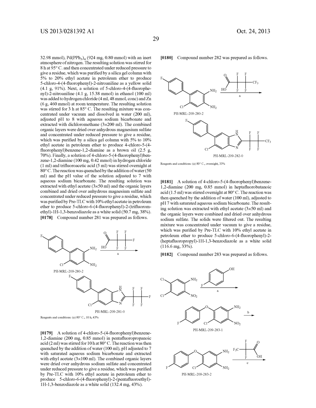 PARASITICIDAL COMPOSITIONS COMPRISING BENZIMIDAZOLE DERIVATIVES, METHODS     AND USES THEREOF - diagram, schematic, and image 30