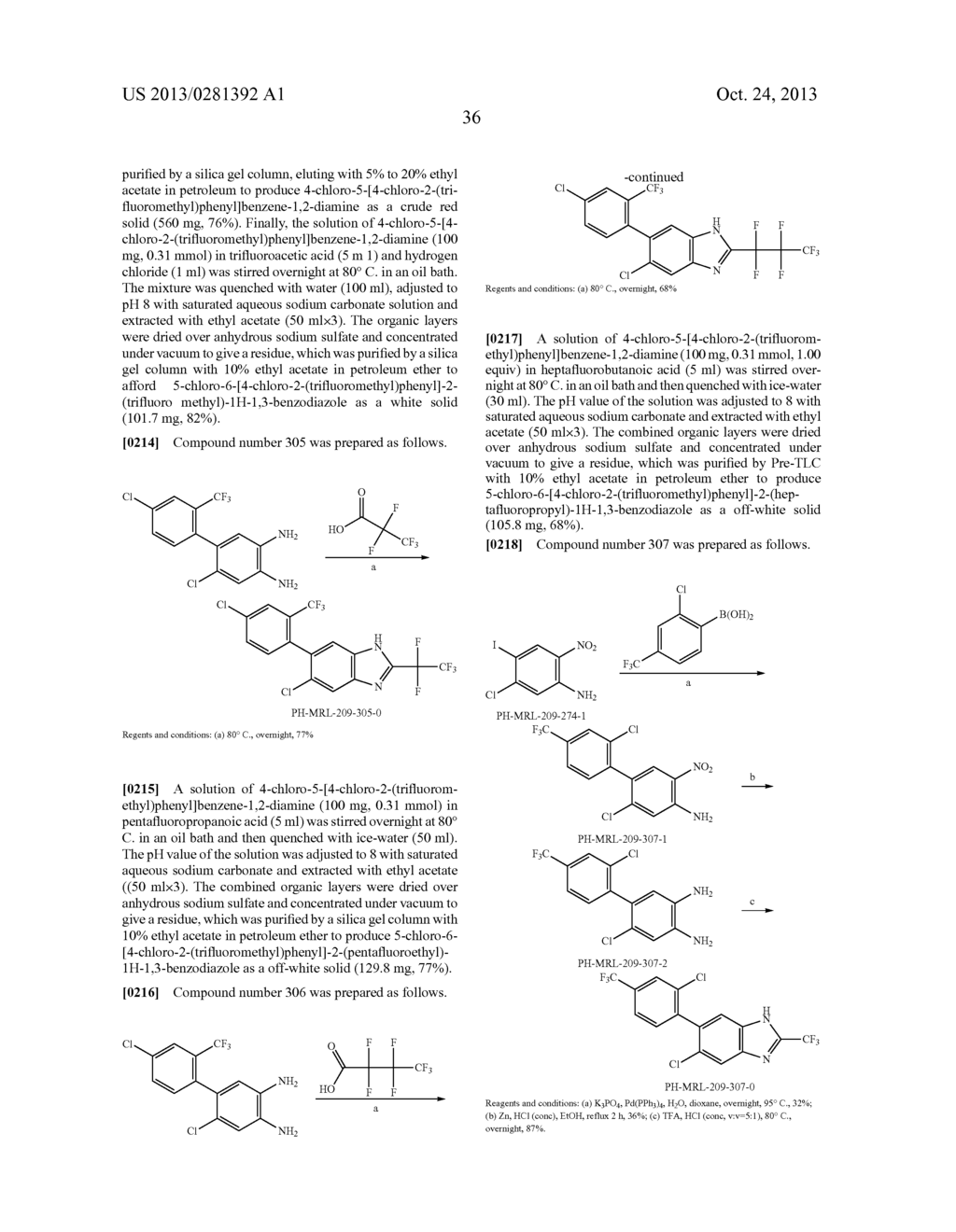 PARASITICIDAL COMPOSITIONS COMPRISING BENZIMIDAZOLE DERIVATIVES, METHODS     AND USES THEREOF - diagram, schematic, and image 37