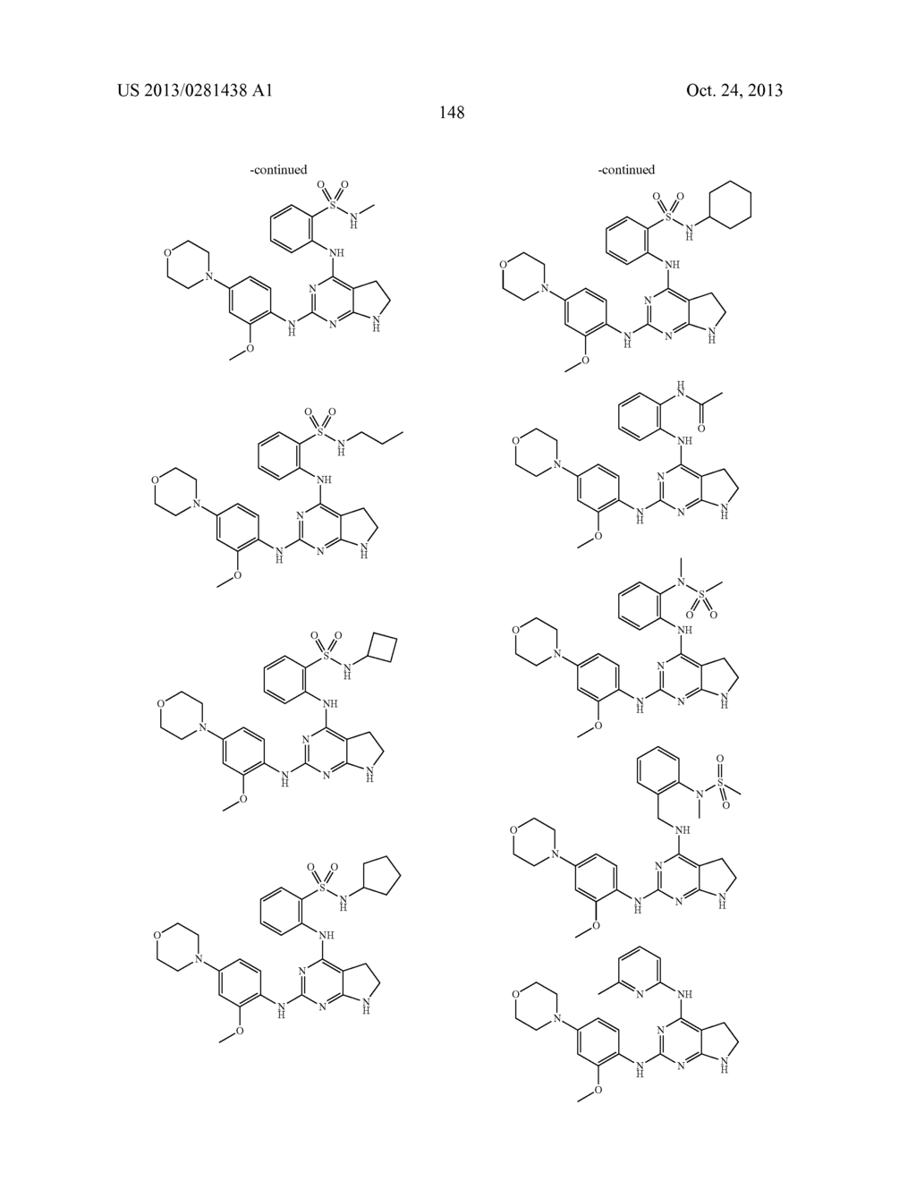 2,4-DIAMINO-6,7-DIHYDRO-5H-PYRROLO[2,3]PYRIMIDINE DERIVATIVES AS FAK/Pyk2     INHIBITORS - diagram, schematic, and image 149