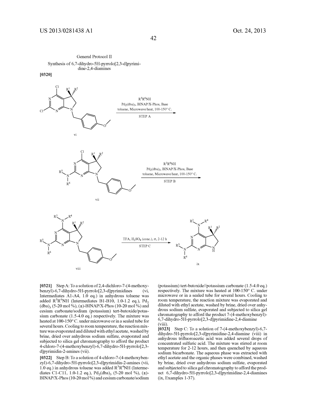 2,4-DIAMINO-6,7-DIHYDRO-5H-PYRROLO[2,3]PYRIMIDINE DERIVATIVES AS FAK/Pyk2     INHIBITORS - diagram, schematic, and image 43