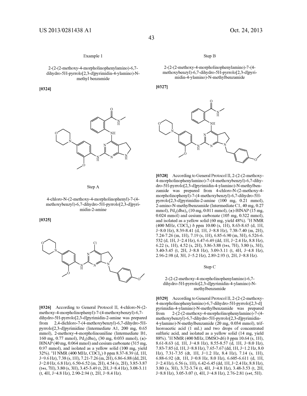 2,4-DIAMINO-6,7-DIHYDRO-5H-PYRROLO[2,3]PYRIMIDINE DERIVATIVES AS FAK/Pyk2     INHIBITORS - diagram, schematic, and image 44