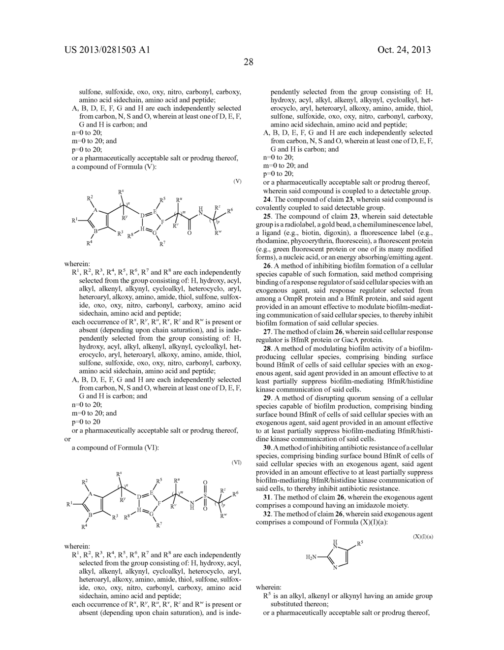 MODULATION OF RESPONSE REGULATORS BY IMIDAZOLE DERIVATIVES - diagram, schematic, and image 34