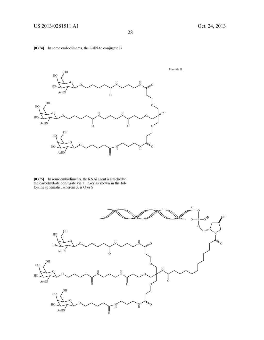 COMPOSITIONS AND METHODS FOR INHIBITING EXPRESSION OF THE ALAS1 GENE - diagram, schematic, and image 46