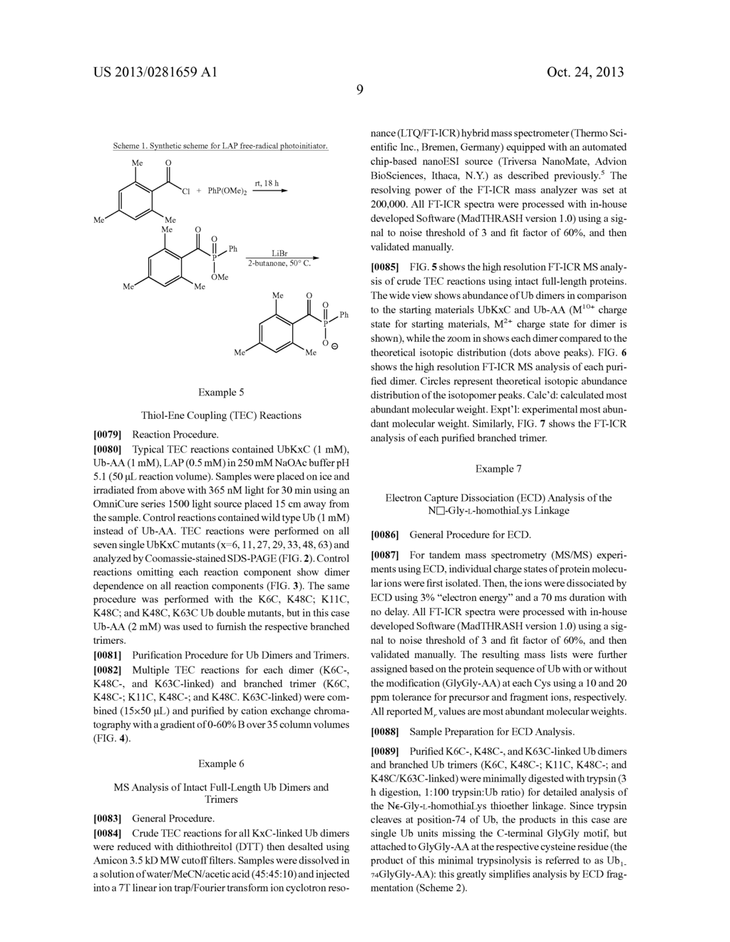 WELL-DEFINED OLIGOMERS OF UBIQUITIN AND UBIQUITIN-LIKE POLYPEPTIDES, AND     METHODS FOR PREPARING SAME - diagram, schematic, and image 33