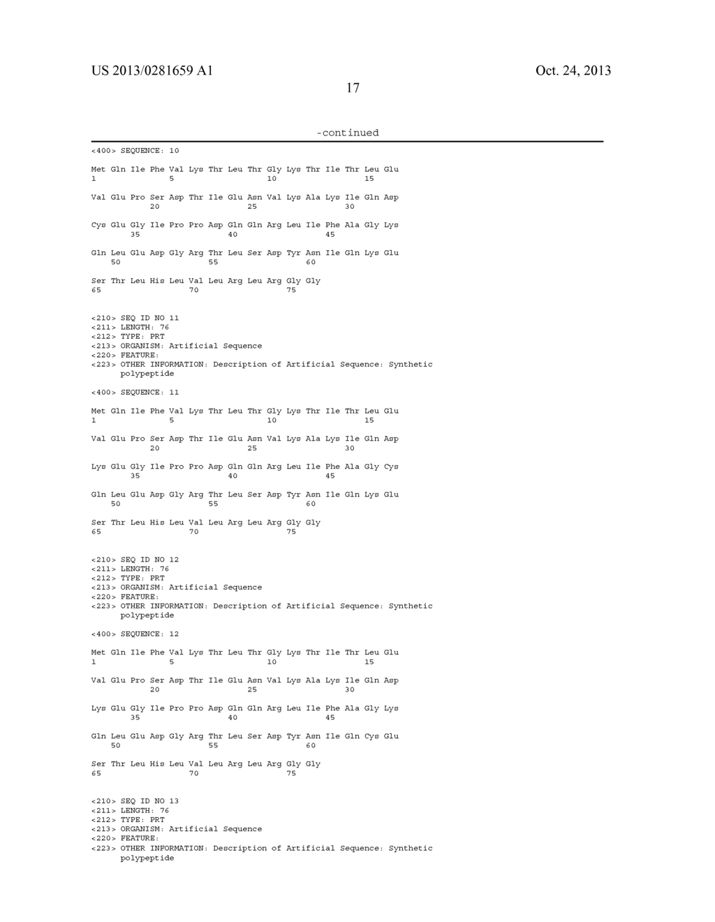 WELL-DEFINED OLIGOMERS OF UBIQUITIN AND UBIQUITIN-LIKE POLYPEPTIDES, AND     METHODS FOR PREPARING SAME - diagram, schematic, and image 41