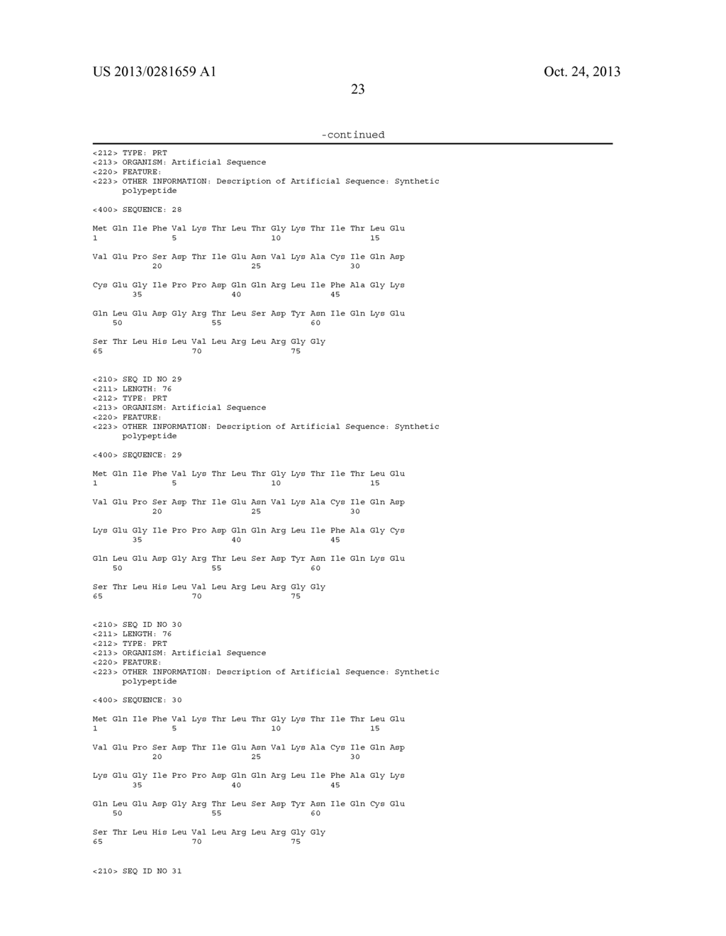 WELL-DEFINED OLIGOMERS OF UBIQUITIN AND UBIQUITIN-LIKE POLYPEPTIDES, AND     METHODS FOR PREPARING SAME - diagram, schematic, and image 47