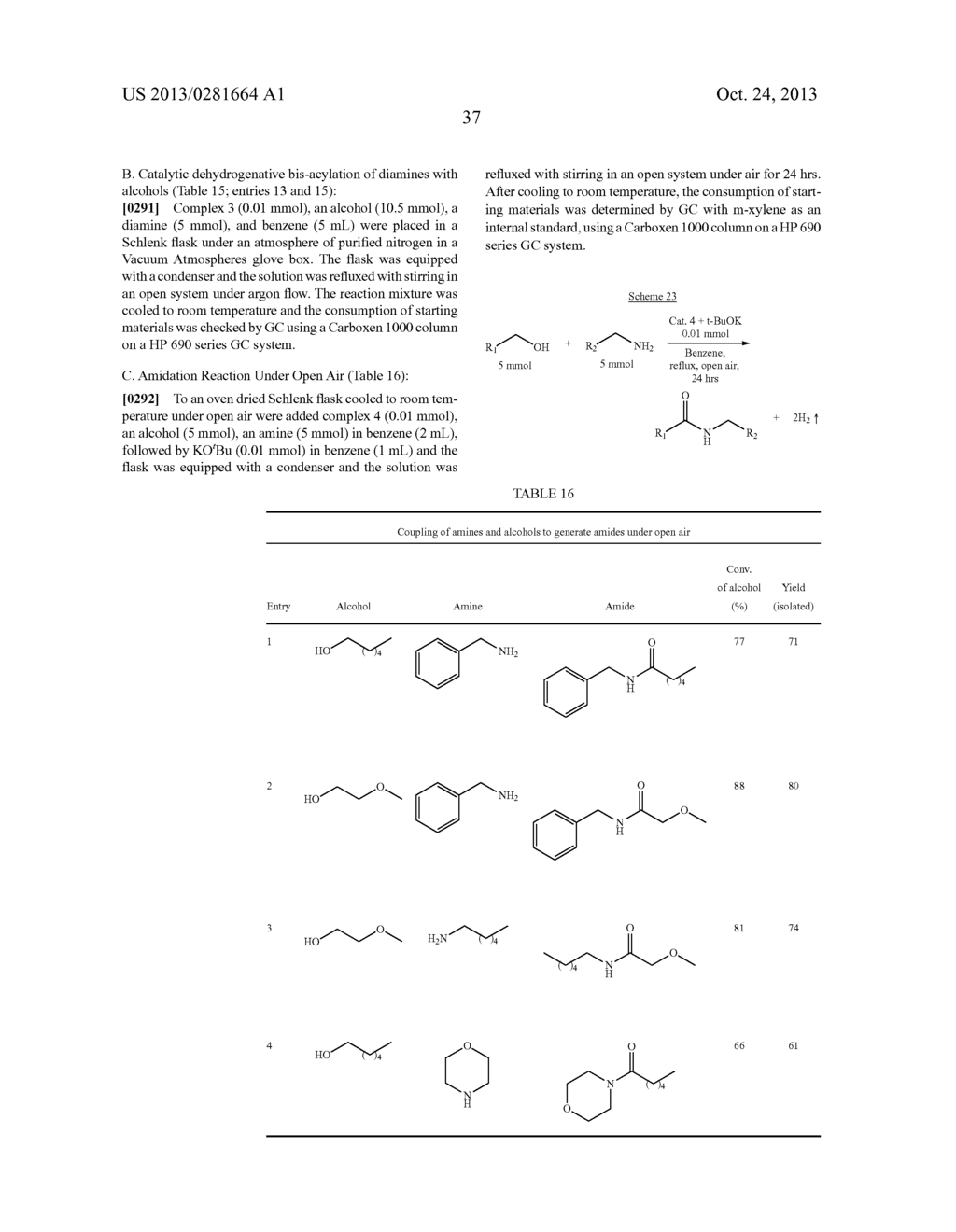 NOVEL RUTHENIUM COMPLEXES AND THEIR USES IN PROCESSES FOR FORMATION AND/OR     HYDROGENATION OF ESTERS, AMIDES AND DERIVATIVES THEREOF - diagram, schematic, and image 46