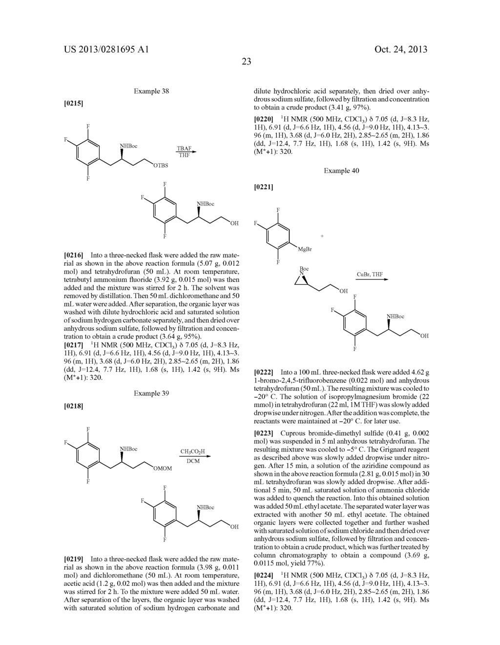 INTERMEDIATES OF SITAGLIPTIN AND PREPARATION PROCESS THEREOF - diagram, schematic, and image 24