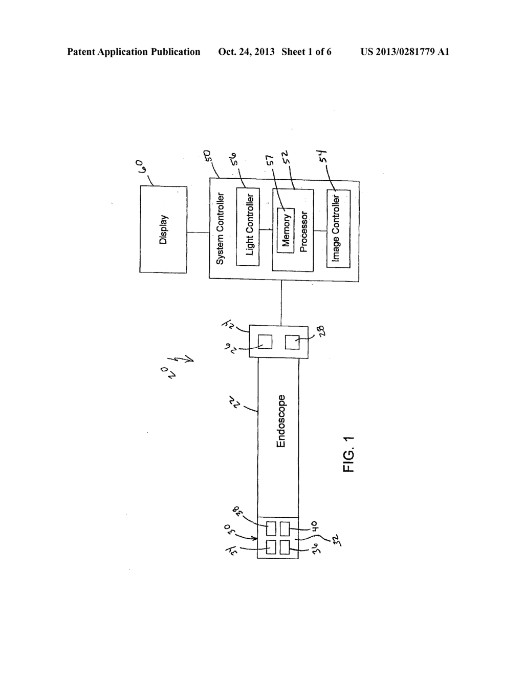 ENDOSCOPE WITH DISTAL TIP HAVING ENCASED OPTICAL COMPONENTS AND DISPLAY     ORIENTATION CAPABILITIES - diagram, schematic, and image 02