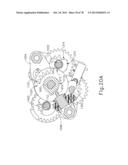 LAPAROSCOPIC SUTURING INSTRUMENT WITH MULTI-DRIVE SEQUENCED TRANSMISSION diagram and image