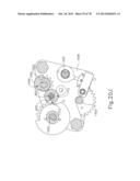 LAPAROSCOPIC SUTURING INSTRUMENT WITH MULTI-DRIVE SEQUENCED TRANSMISSION diagram and image