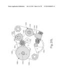 LAPAROSCOPIC SUTURING INSTRUMENT WITH MULTI-DRIVE SEQUENCED TRANSMISSION diagram and image