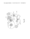 LAPAROSCOPIC SUTURING INSTRUMENT WITH MULTI-DRIVE SEQUENCED TRANSMISSION diagram and image