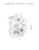 LAPAROSCOPIC SUTURING INSTRUMENT WITH MULTI-DRIVE SEQUENCED TRANSMISSION diagram and image