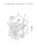 LAPAROSCOPIC SUTURING INSTRUMENT WITH MULTI-DRIVE SEQUENCED TRANSMISSION diagram and image