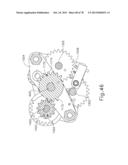 LAPAROSCOPIC SUTURING INSTRUMENT WITH MULTI-DRIVE SEQUENCED TRANSMISSION diagram and image