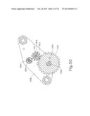 LAPAROSCOPIC SUTURING INSTRUMENT WITH MULTI-DRIVE SEQUENCED TRANSMISSION diagram and image