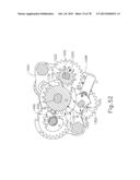 LAPAROSCOPIC SUTURING INSTRUMENT WITH MULTI-DRIVE SEQUENCED TRANSMISSION diagram and image