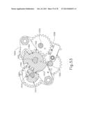 LAPAROSCOPIC SUTURING INSTRUMENT WITH MULTI-DRIVE SEQUENCED TRANSMISSION diagram and image