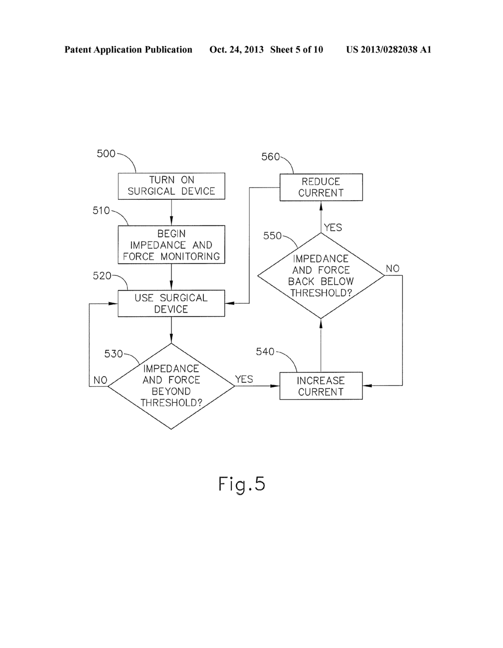 SURGICAL INSTRUMENT WITH TISSUE DENSITY SENSING - diagram, schematic, and image 06