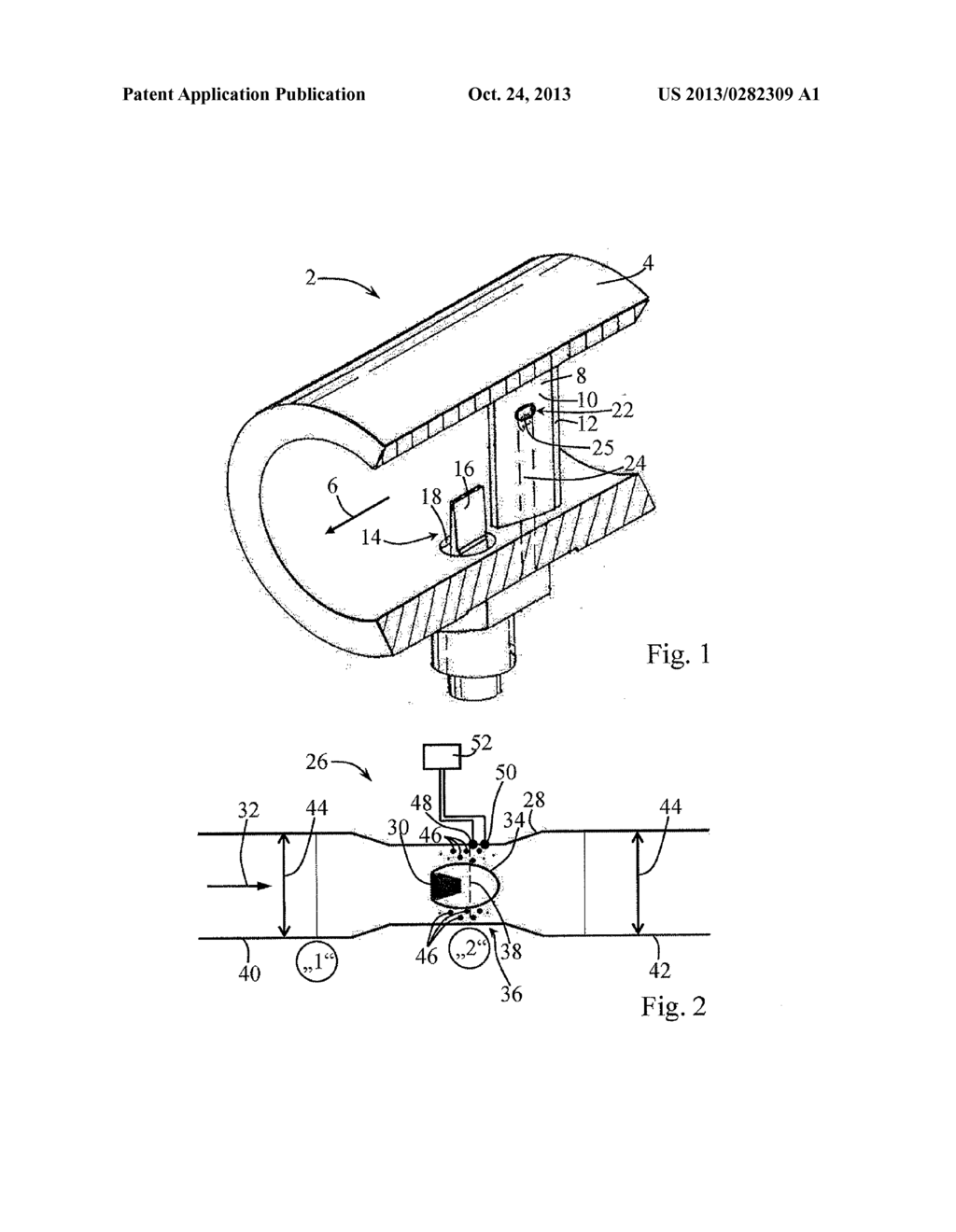 Method for density correction in a vortex, flow measuring device - diagram, schematic, and image 02